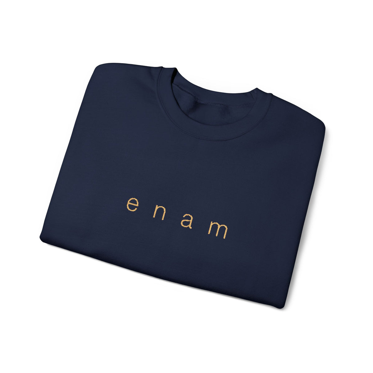 enam⁠ — The Signature Embroidered Crewneck.